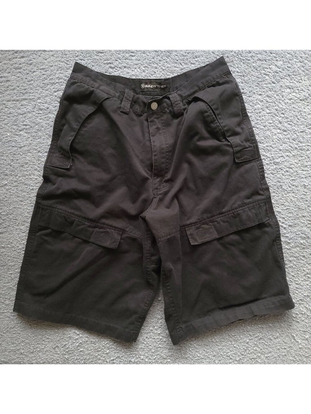 VINTAGE Randy River Genuine Y2K (made late 90s) Skate Style Cargo Shorts SIZE 30